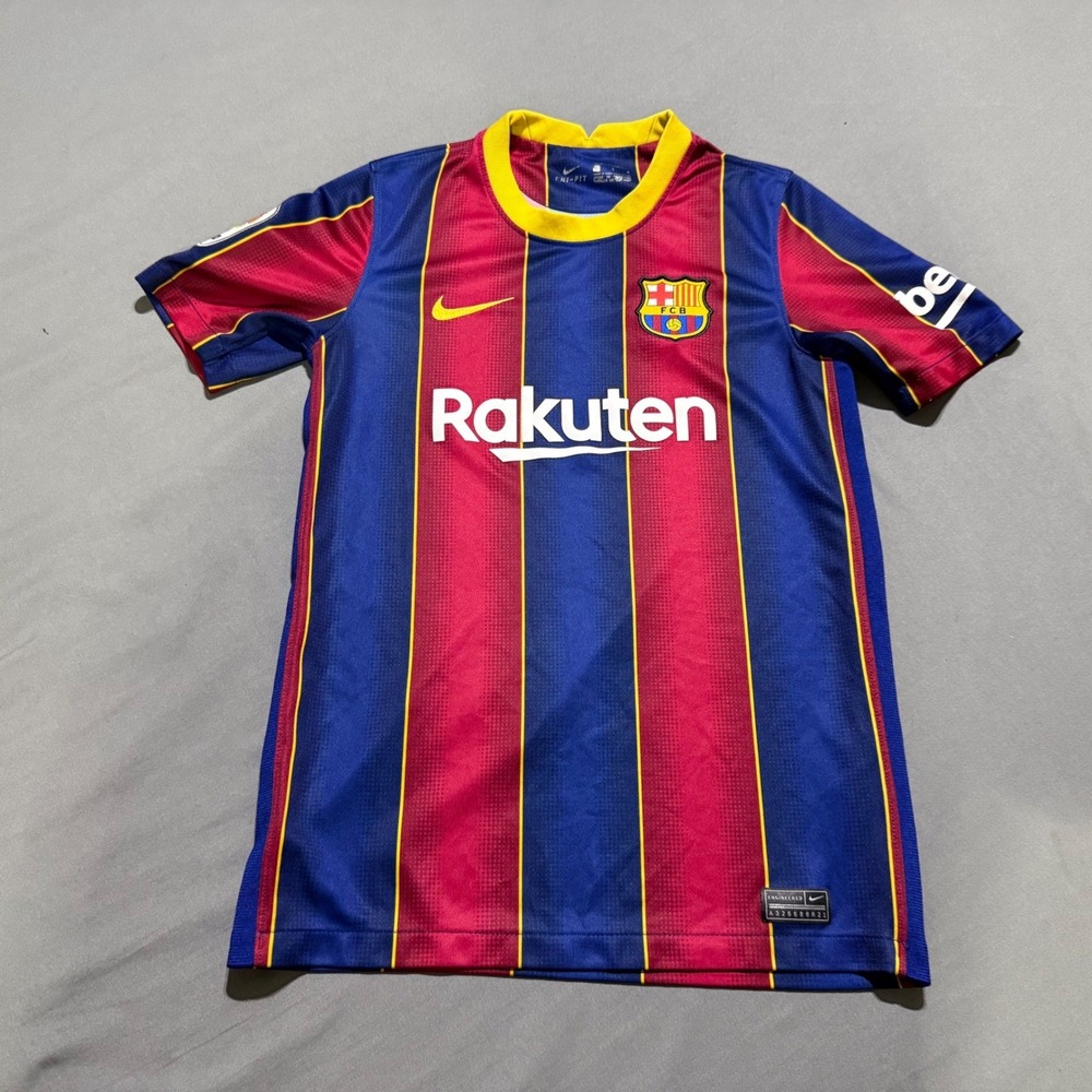 BARCELONA Nike Home Boys L 147-158 Jersey 2020/2021 Shirt Trikot Camiseta